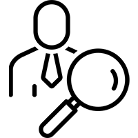 ícone executive-search